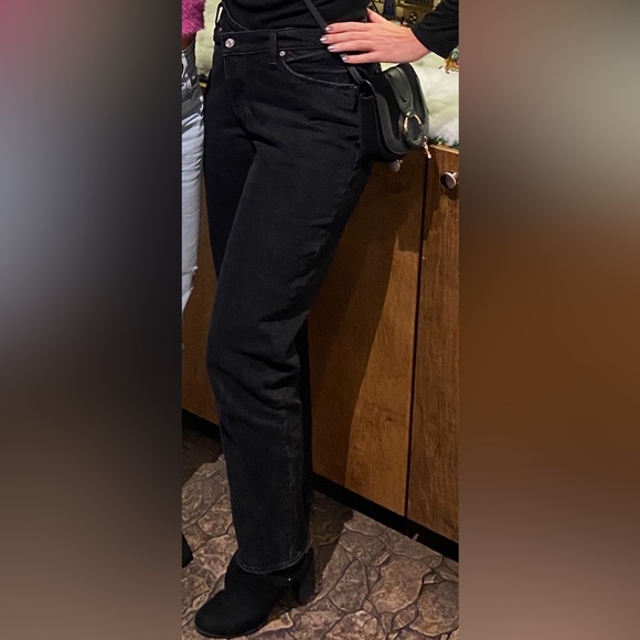 Abercrombie & Fitch Curve Love High Rise Dad Jean - Picture 2 of 4